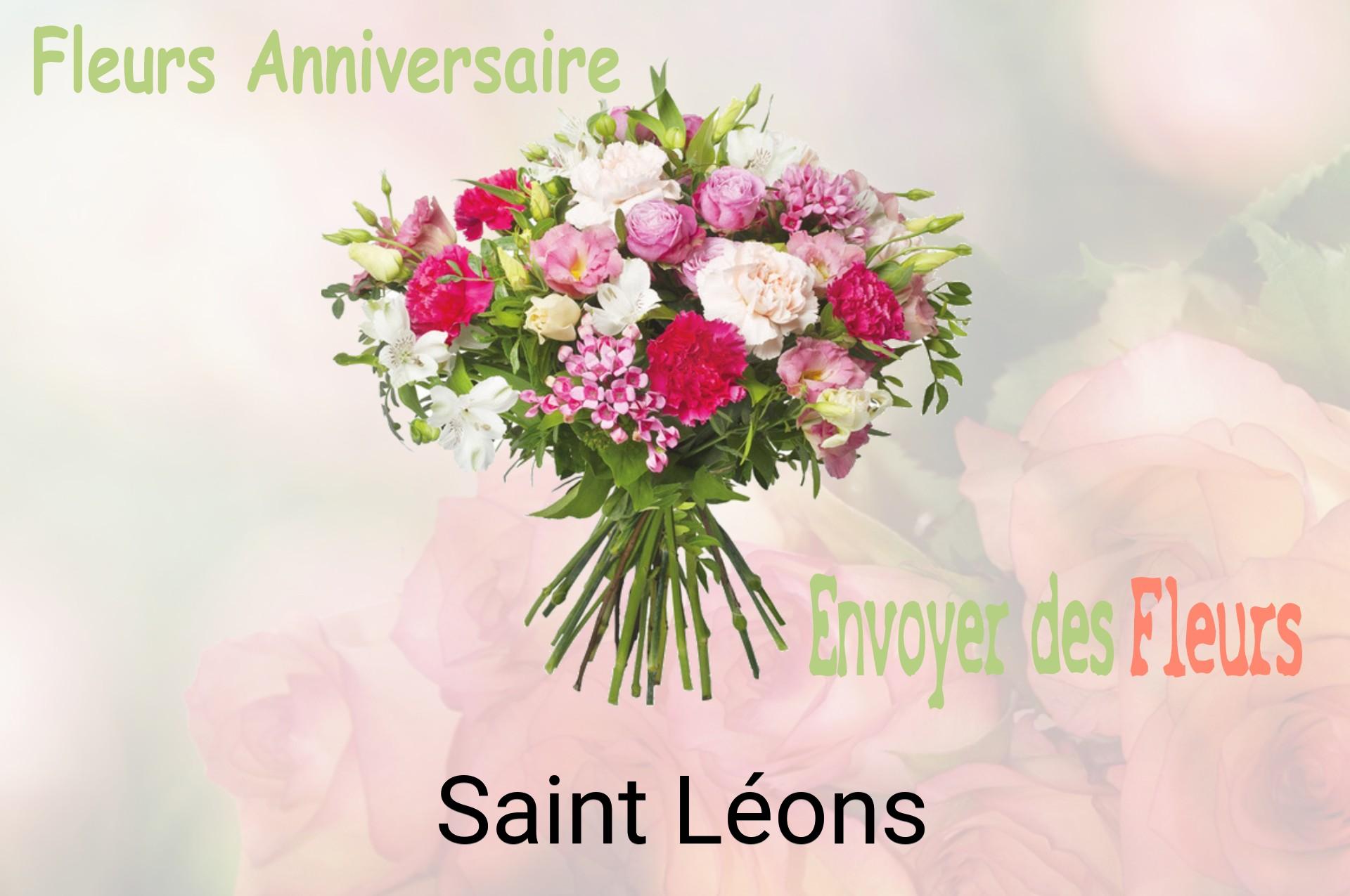 Bouquet de fleurs d’anniversaire livré à Saint-Léons